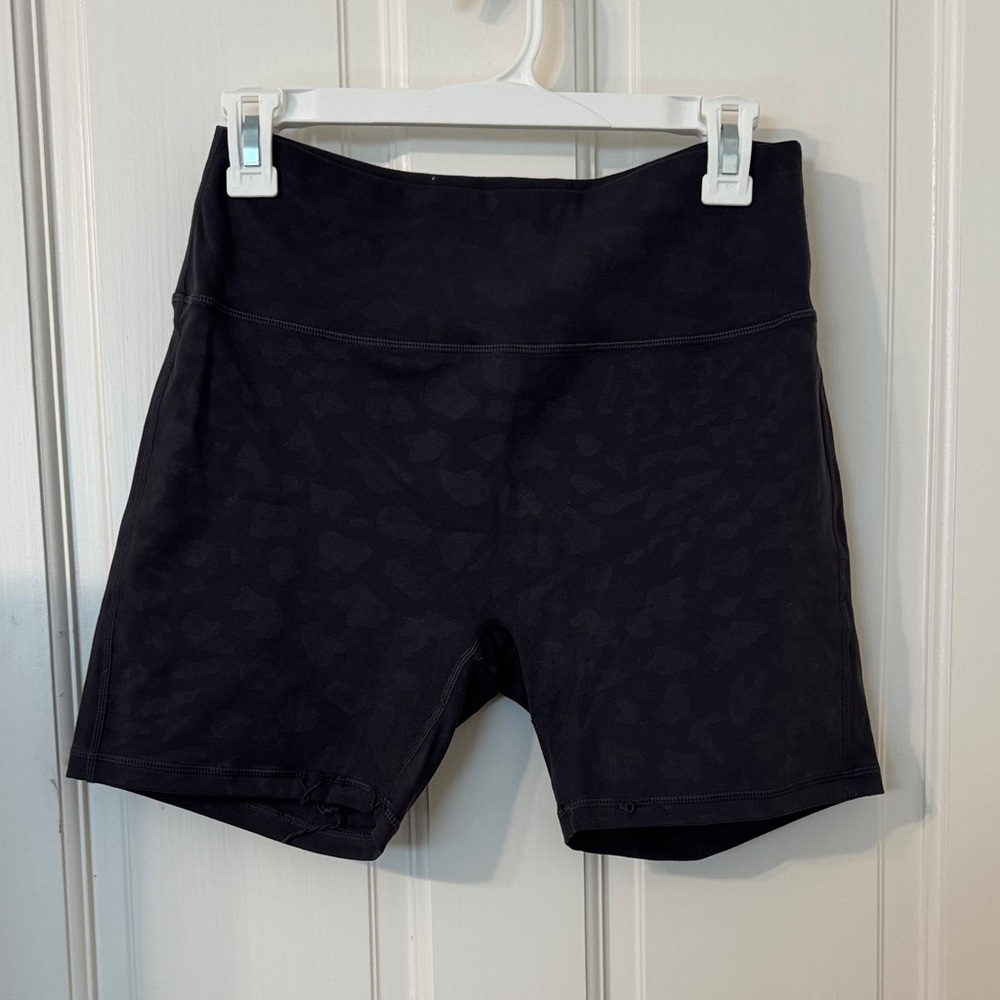 TSL Biker Shorts - Leopard Print